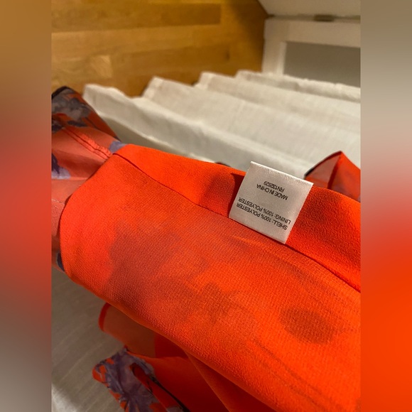 House of Harlow x Revolve Red Crimson Floral Dress - Size Medium - Picture 8 of 9